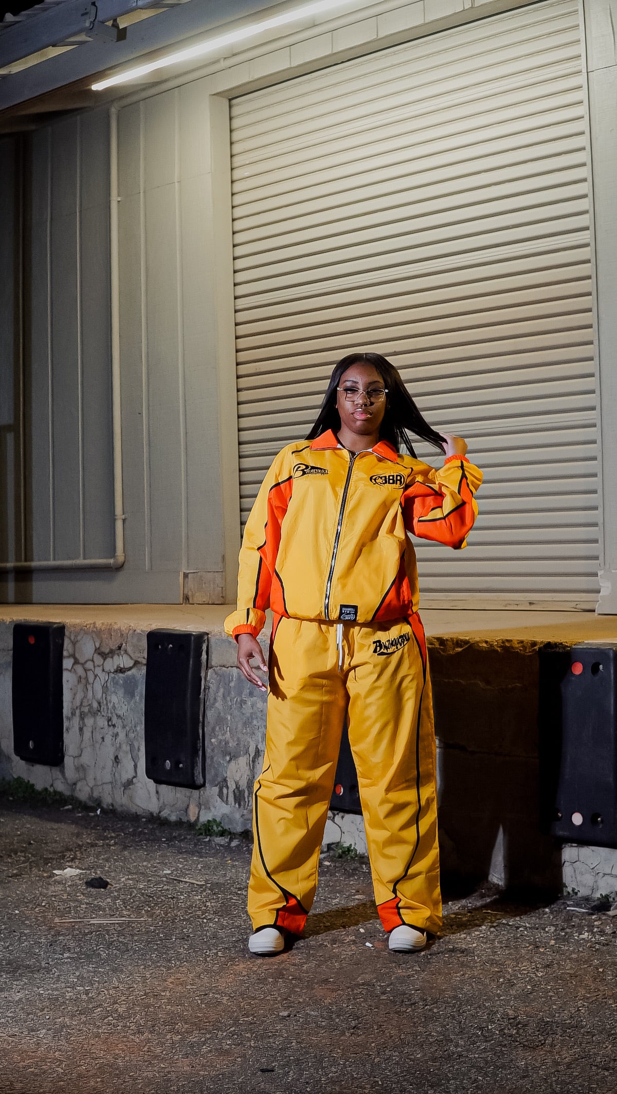 WINDBREAKER TOP YELLOW