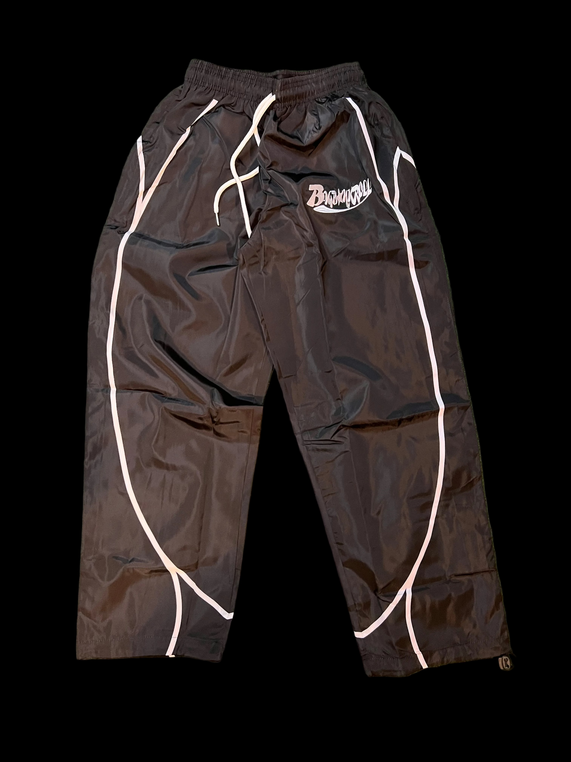 WINDBREAKER PANTS BLACK